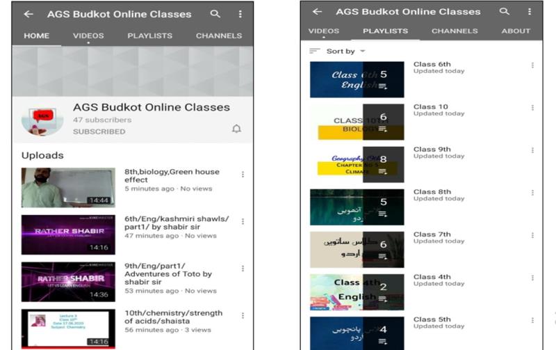 Online Classes 