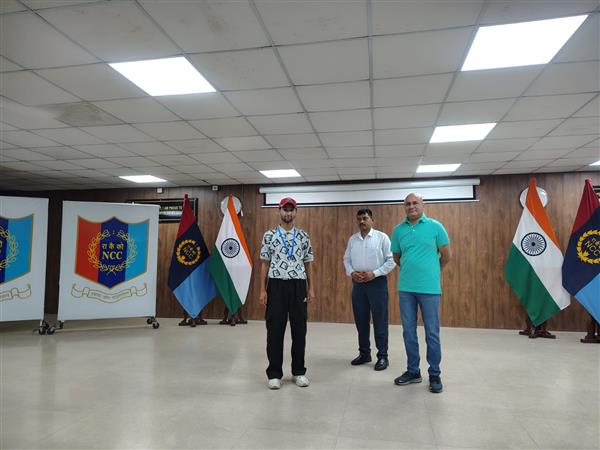 Rahil Ahmad Shah secured 2nd Position in the Painting Competition